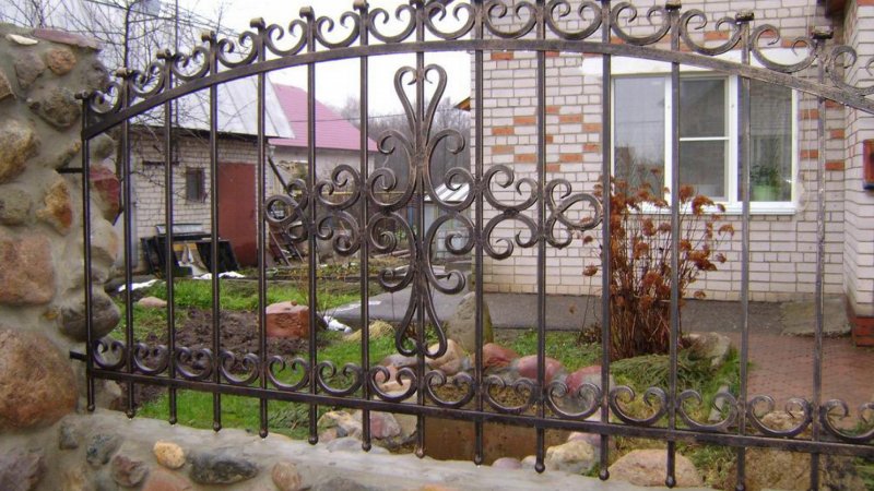 Кованые zabori