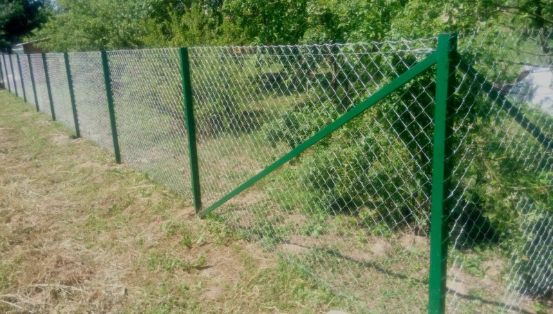 Сетка рабица в каркасе