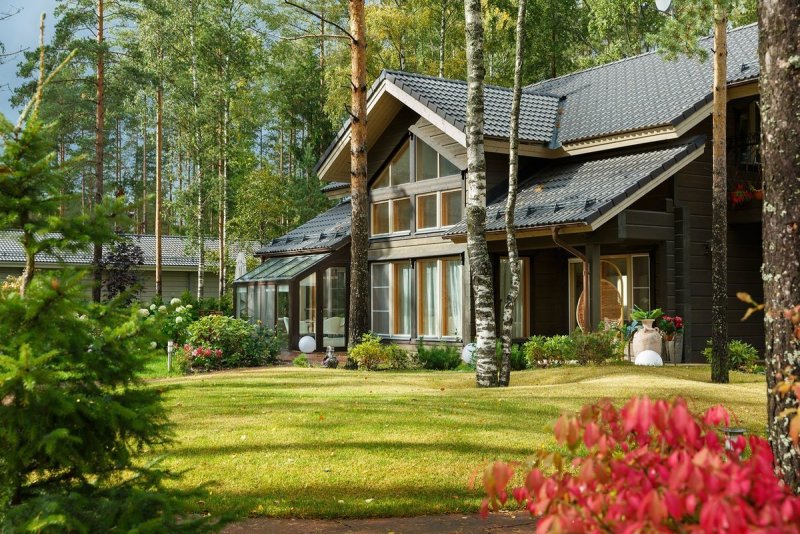 Посёлок Honka на Медном озере