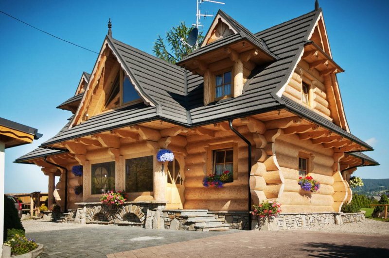 Канадская изба дом Илья Муромец