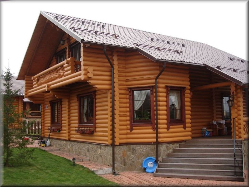 Дом из круглого бруса