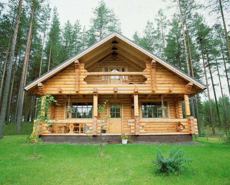 Дом из кругляка