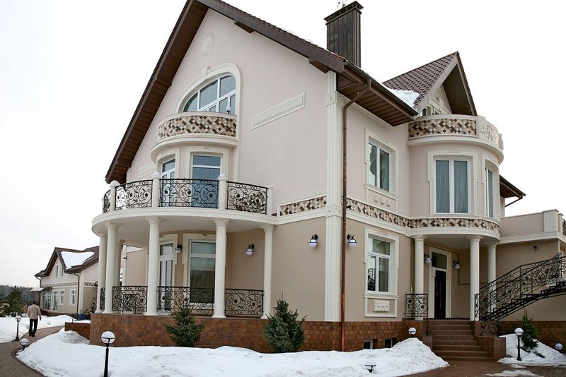 Декор домов снаружи
