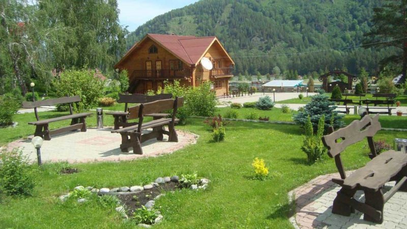 Усадьба Саржевских горный Алтай