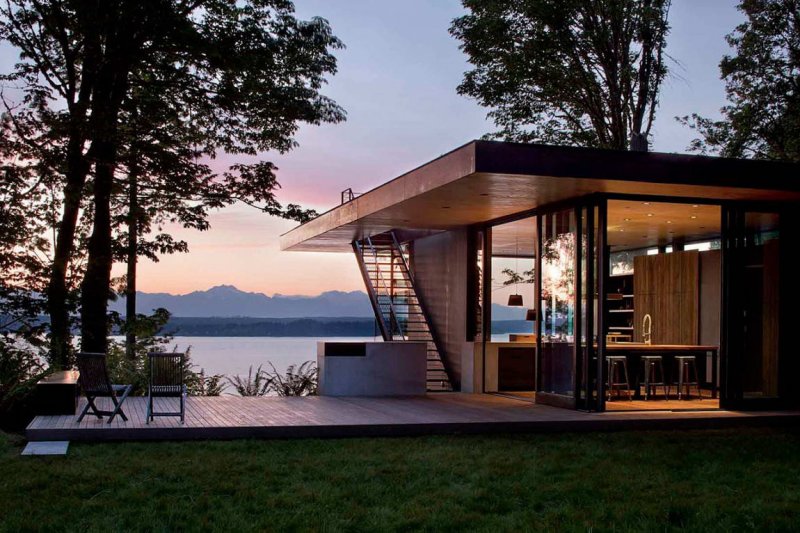 Tiny House плоская крыша