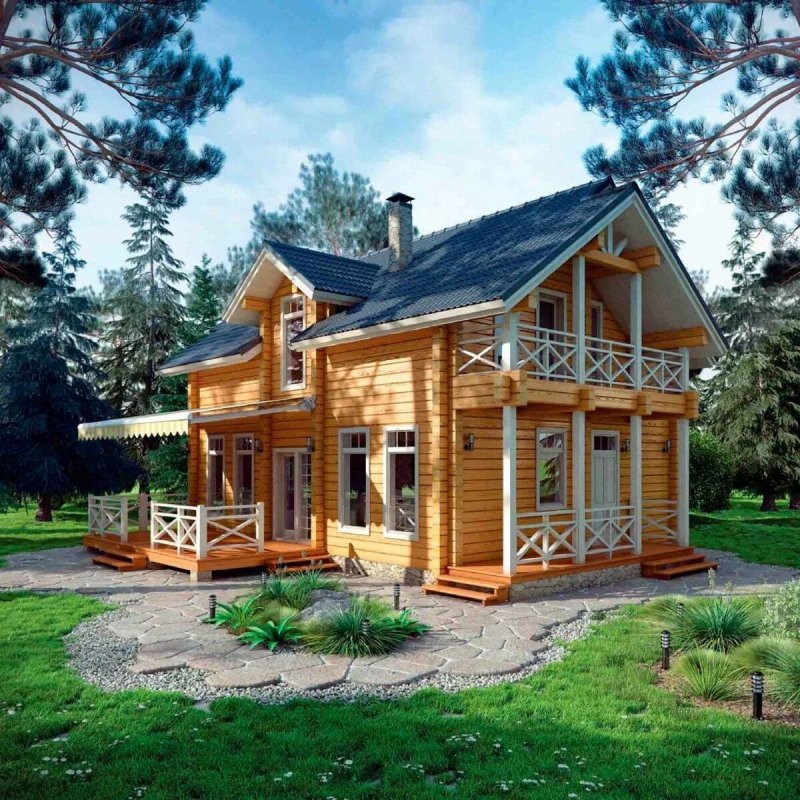 Проекты деревянных домов