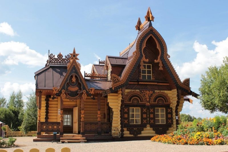Дом в стиле русский Терем