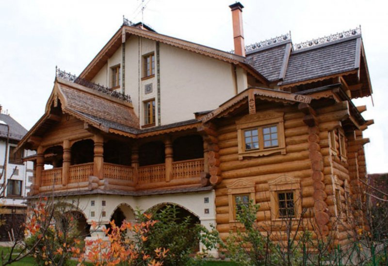 Дом-Терем в неорусском стиле
