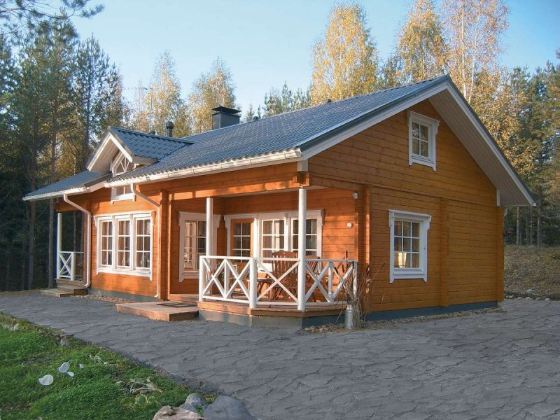 Финский дом снаружи