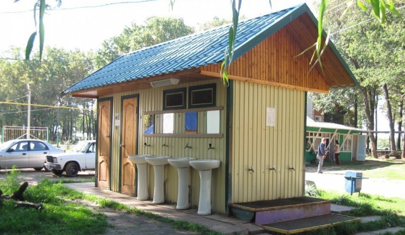 Летние домики для отдыхающих