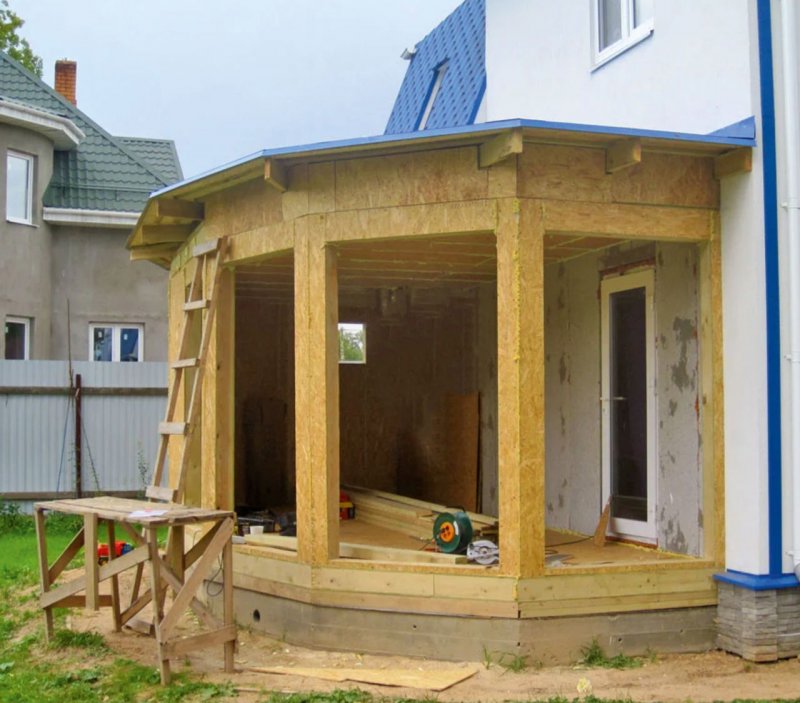 Пристрой в частном доме
