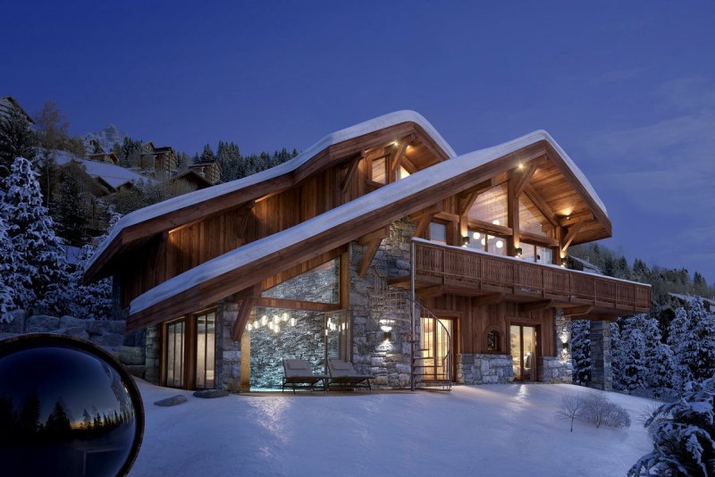 Chalet Courchevel Exterior
