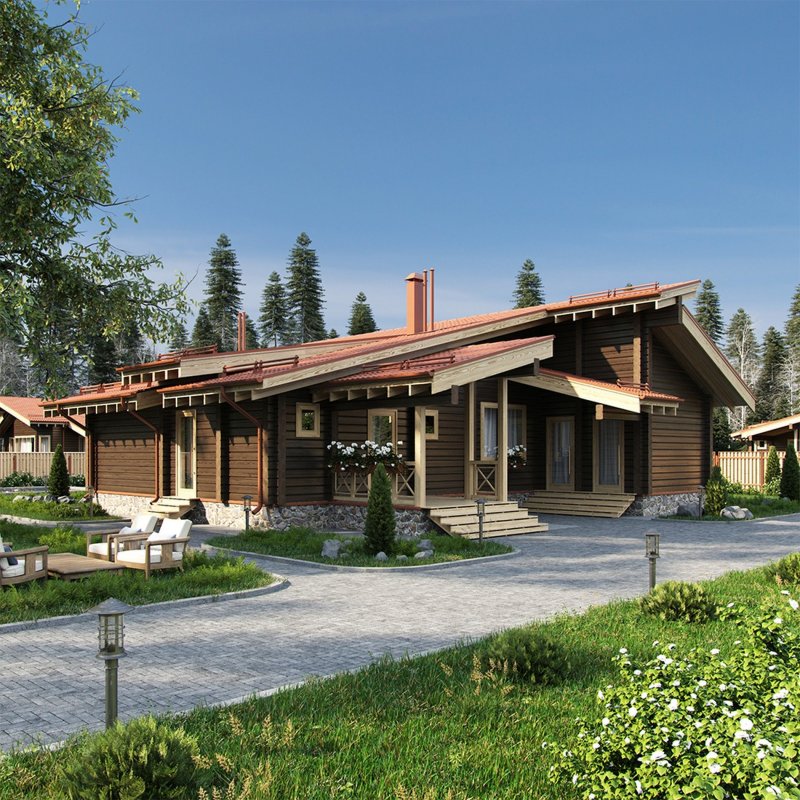 Архитектура в стиле Chalet