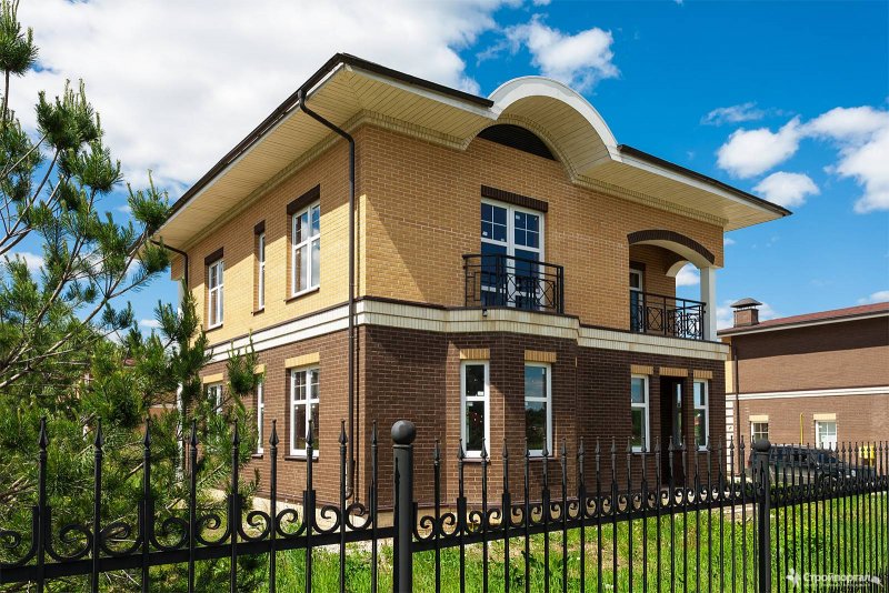 Кирпичный дом (221 фото)