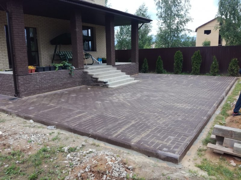 Плитка для тротуаров и дорожек