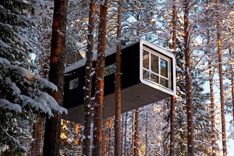 Отель Treehotel в Швеции