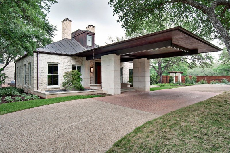 Lighter above Garage Door