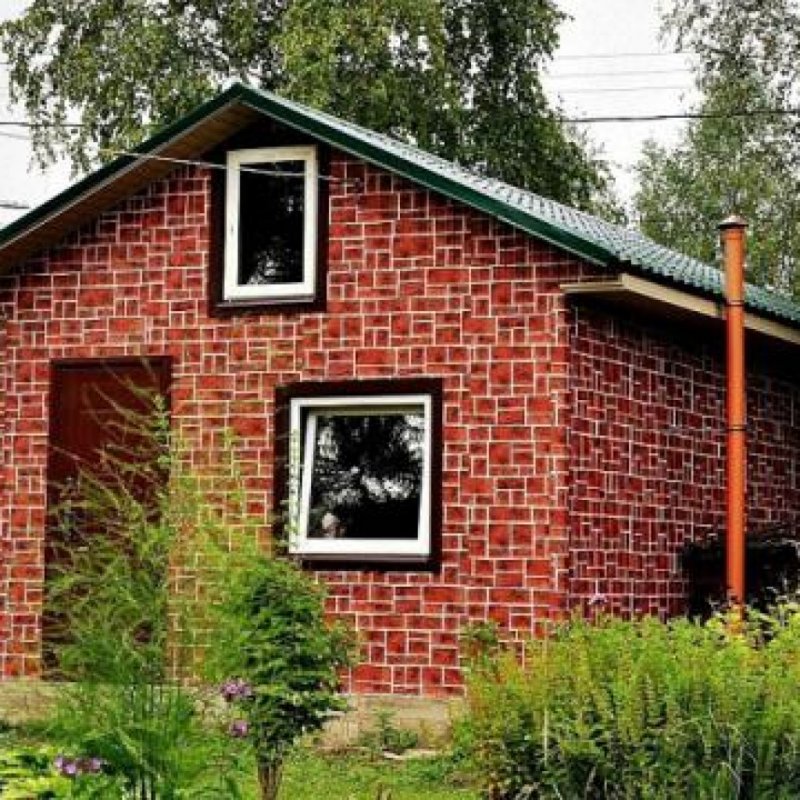 Кирпич рустик МЕТАЛЛПРОФИЛЬ