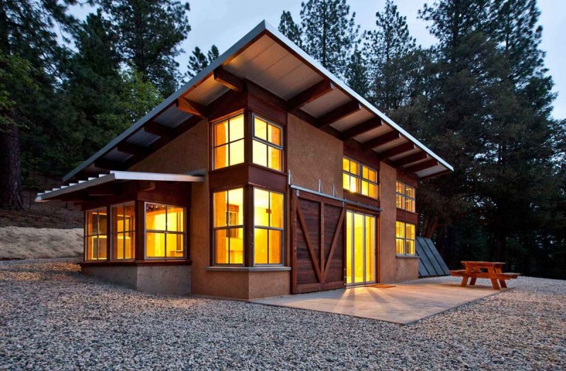 Проект tiny House односкатный