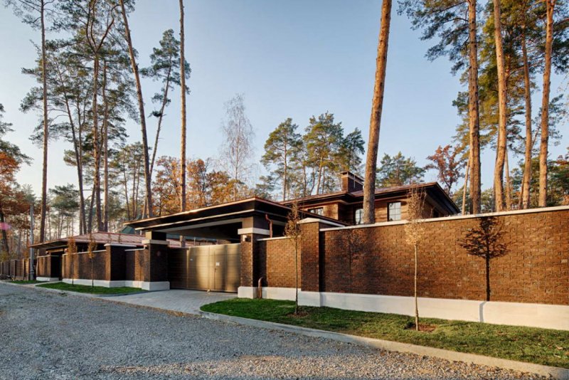 Дом в стиле Райта от Yunakov Architecture Design