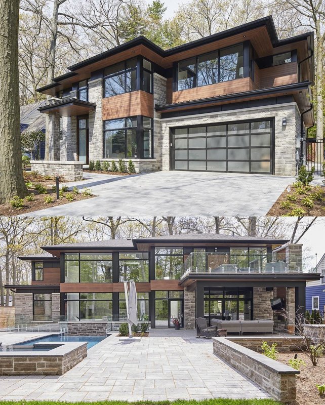 Дом в стиле Райта от Yunakov Architecture Design