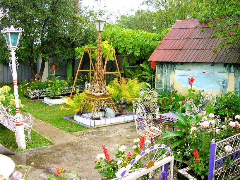 Украшение усадьбы своими руками