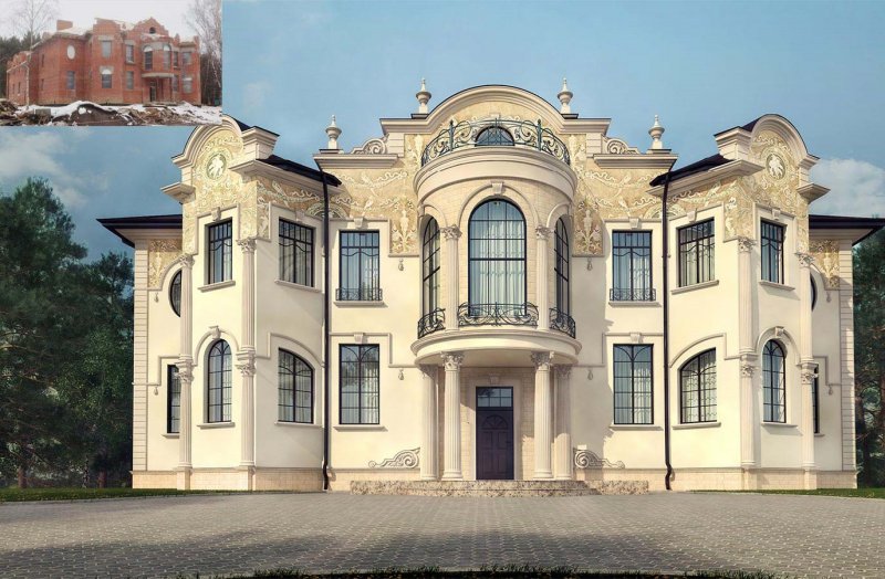 Сталинский Ампир особняк