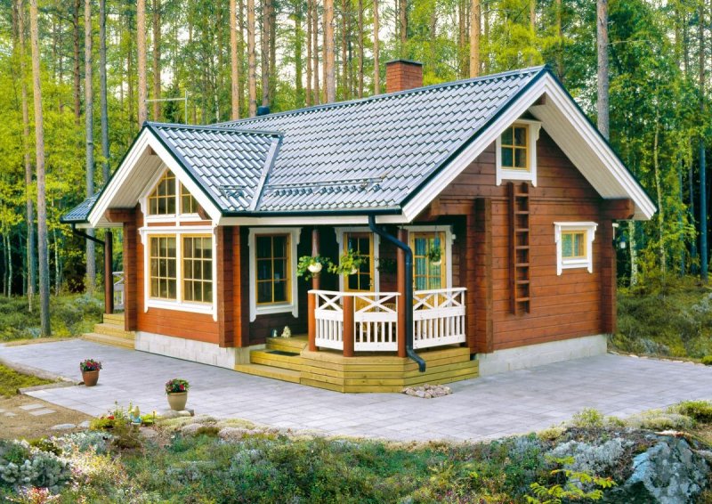 Финский домик 30м2