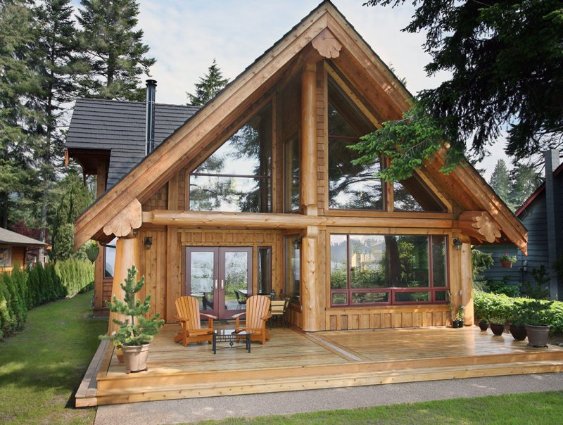 Шале Post & Beam