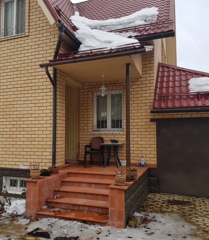Крыльцо для частного кирпичного
