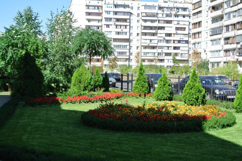 Озеленение и благоустройство Гольяновского парка