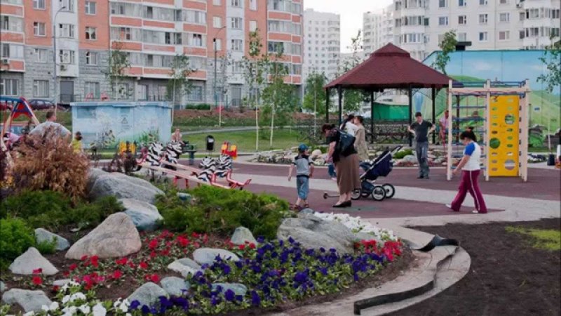 Благоустройство двора Соболева Смоленск 2020