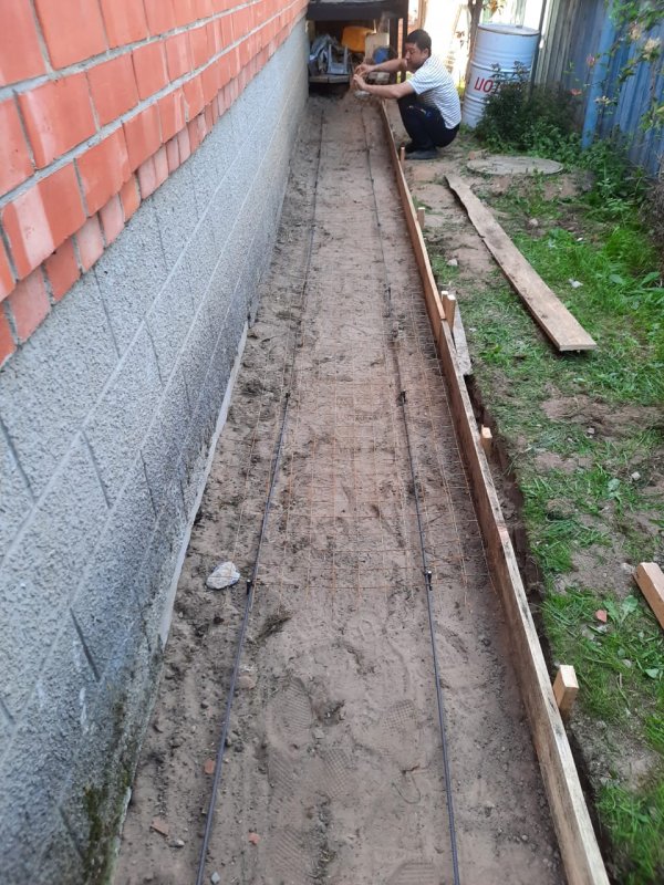 Контруклон отмостки