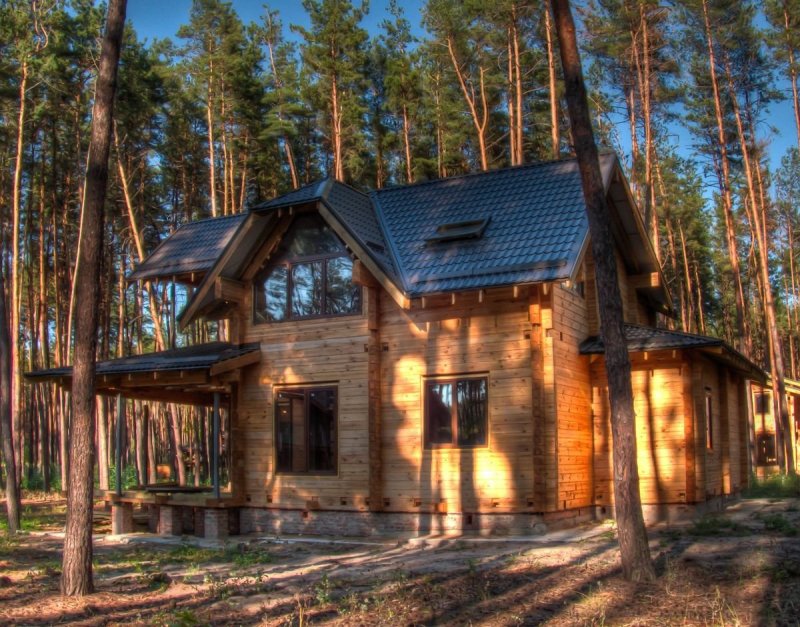 Сосновый Бор охотничий домик