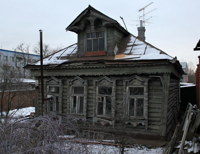 Русский деревенский дом 19 век