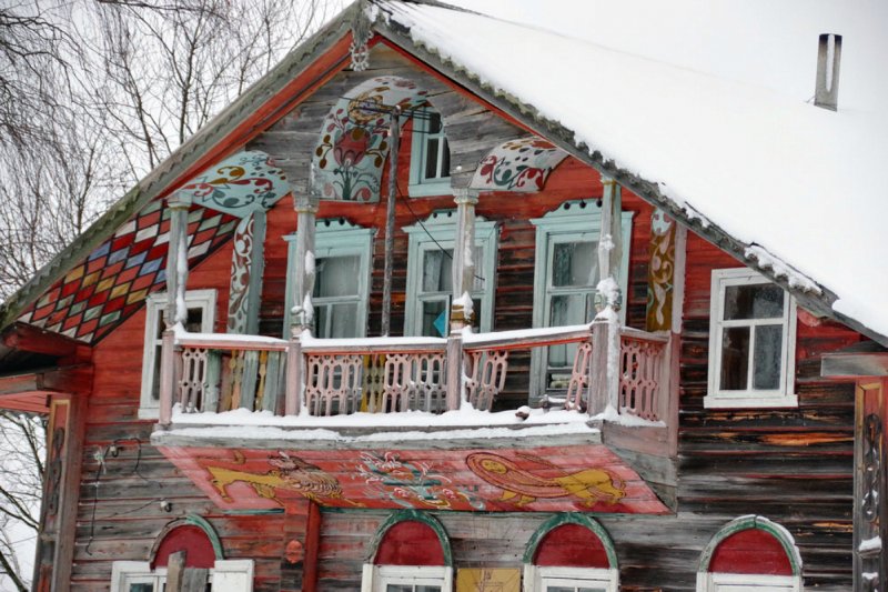 Расписные избы Архангельск