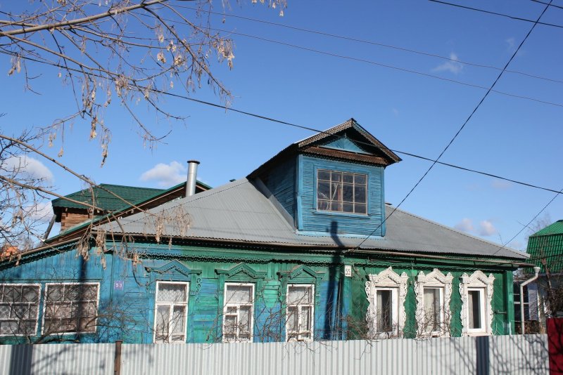 Крыши старинных домов