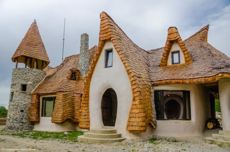 Саманные дома в Англии