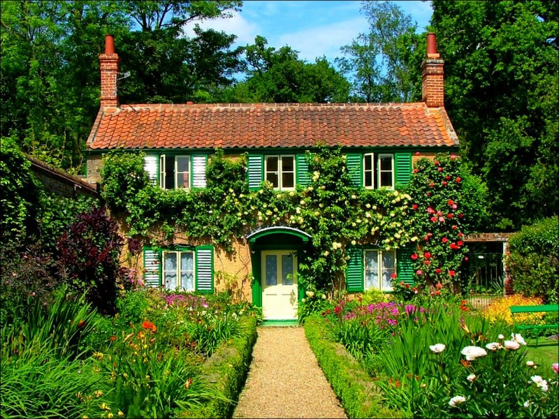 Cottage-коттедж, деревенский дом