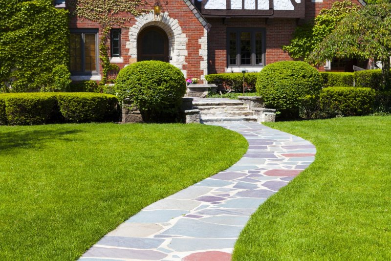Скандинавский сад Front Yard