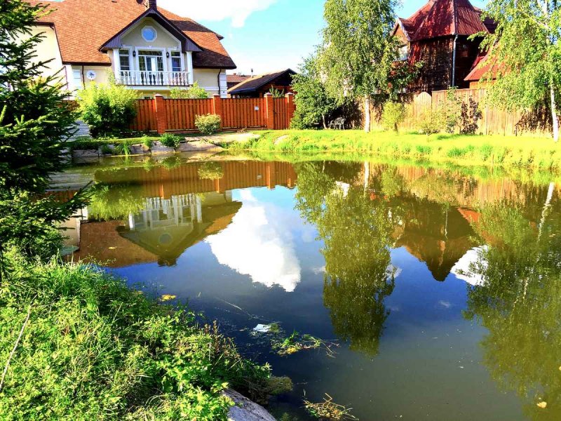 Пруды поселок горки