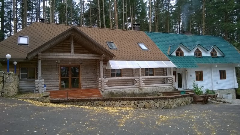 Изба в тайге