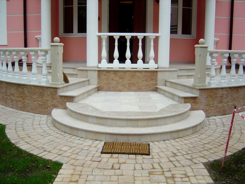 Лестница из гранита
