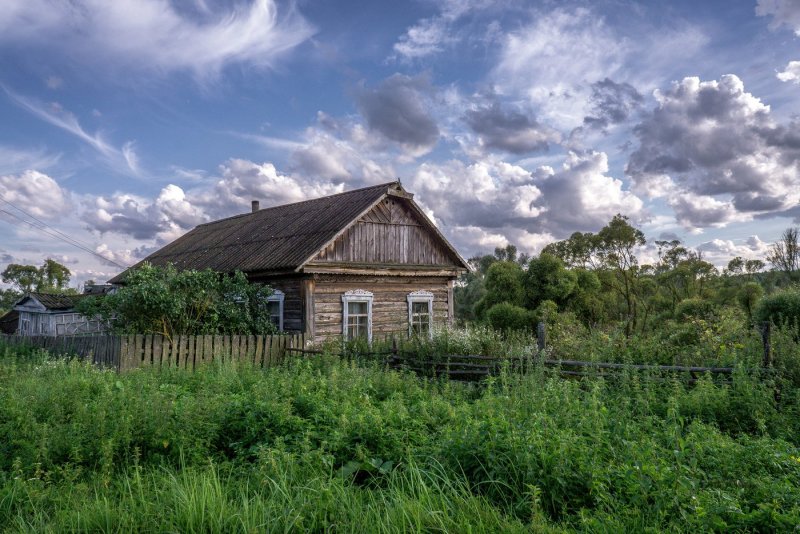 Старые дома