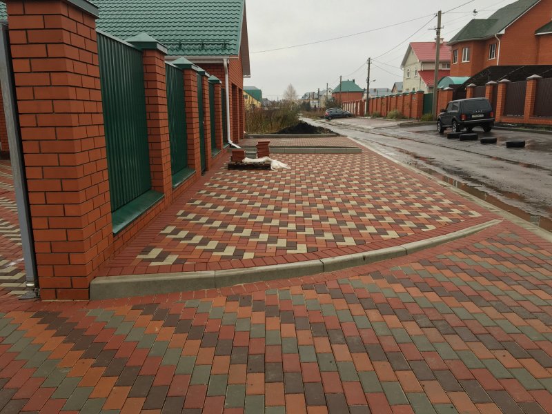 Укладка тротуарной плитки Троицк