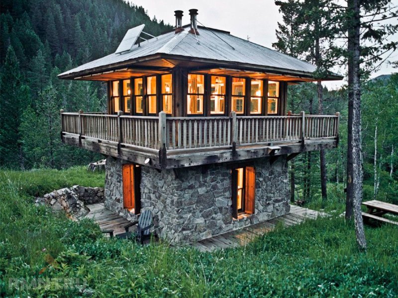 Каменный tiny House