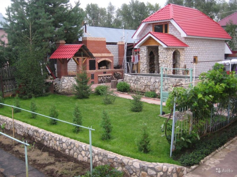 Озеленение участка загородного дома