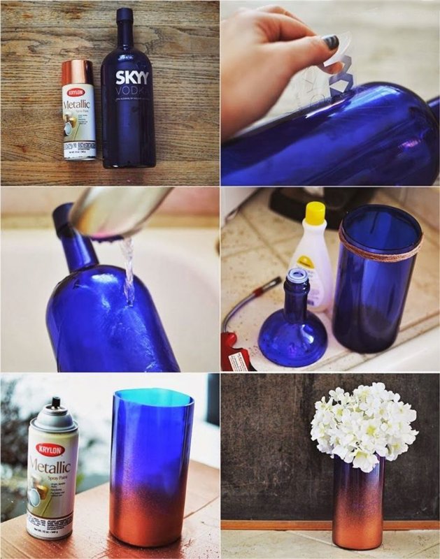 DIY бутылка