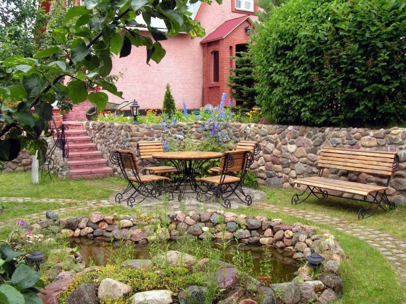 Ручей Stream Landscape Design