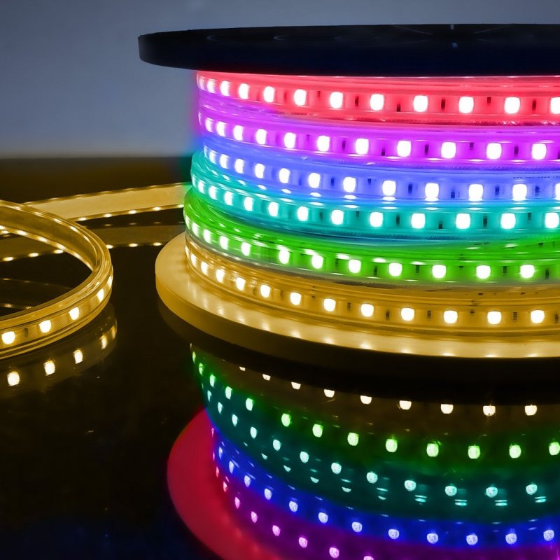 Светодиодная влагозащищенная лента Elektrostandard 14,4w/m 60led/m 5050smd RGB